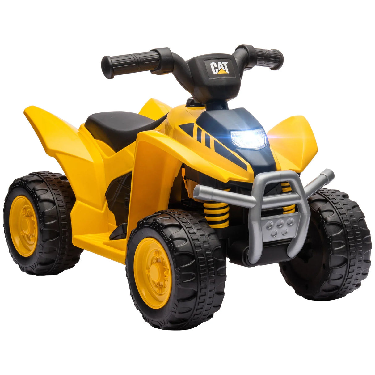 CAT Licensed 6V Electric Ride-On Kids ATV With Horn - Omega Lifestyles