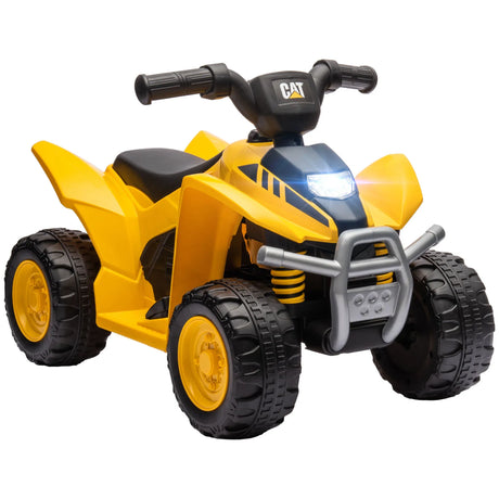 CAT Licensed 6V Electric Ride-On Kids ATV With Horn - Omega Lifestyles