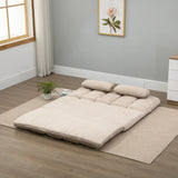 Adjustable Folding Floor Sofa Bed with Pillows - Omega Lifestyles