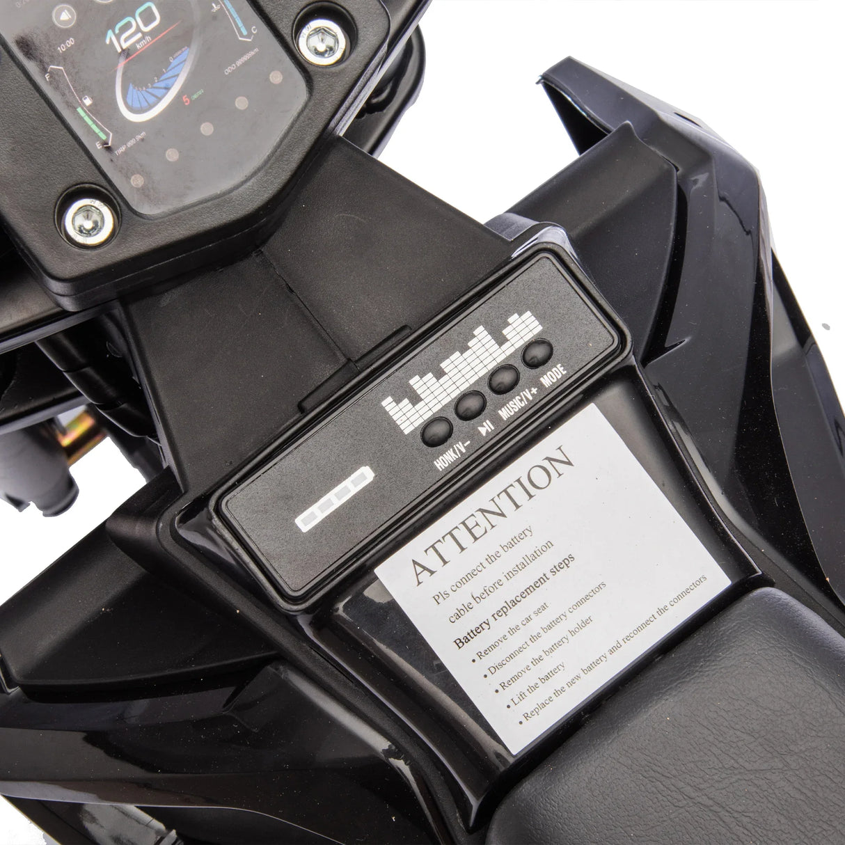 24V Kids Ride On Electric Motorcycle With Bluetooth Music - Omega Lifestyles