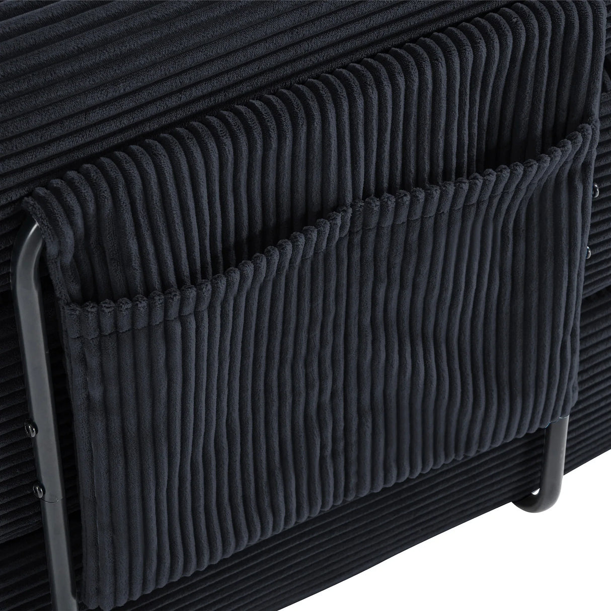 Convertible Corduroy Memory Foam Folding Sofa Bed - Omega Lifestyles