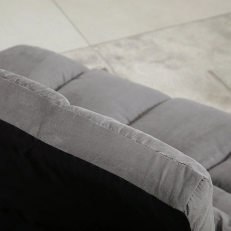 Convertible Floor Sofa Bed Chair With 2 Pillows - Omega Lifestyles