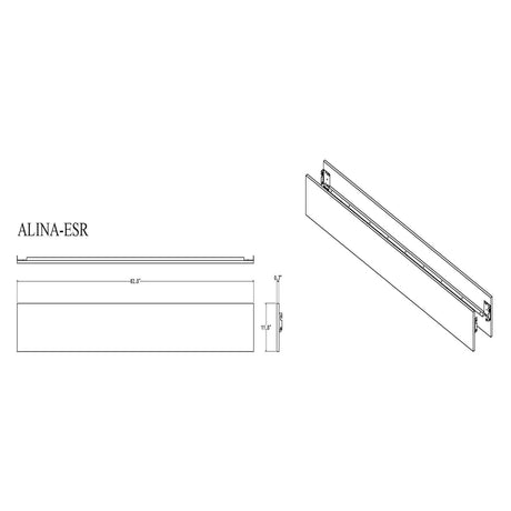 King Contemporary White Tufted Panel Bed Frame With LED Lights - Omega Lifestyles