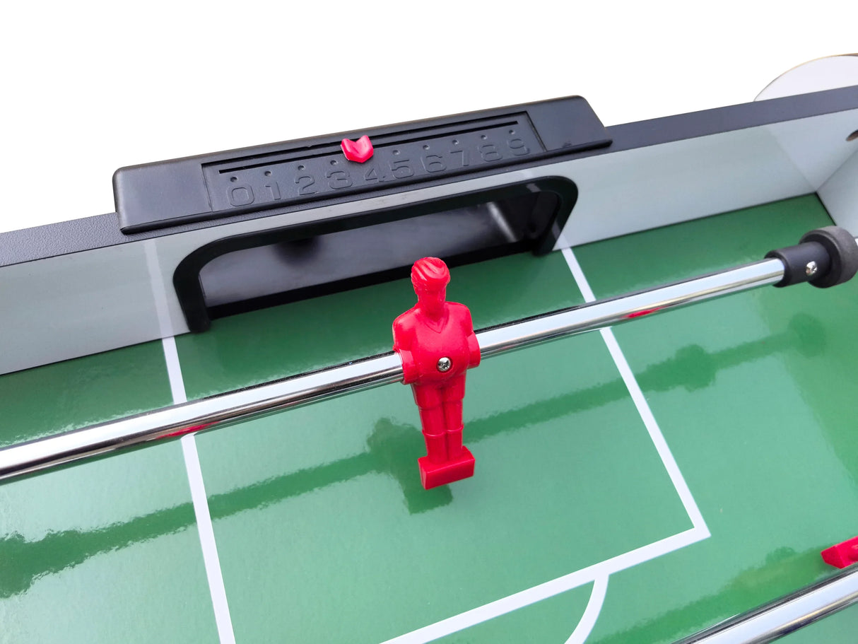 4-Foot Wood MDF Steel Foosball Table with Balls - Omega Lifestyles