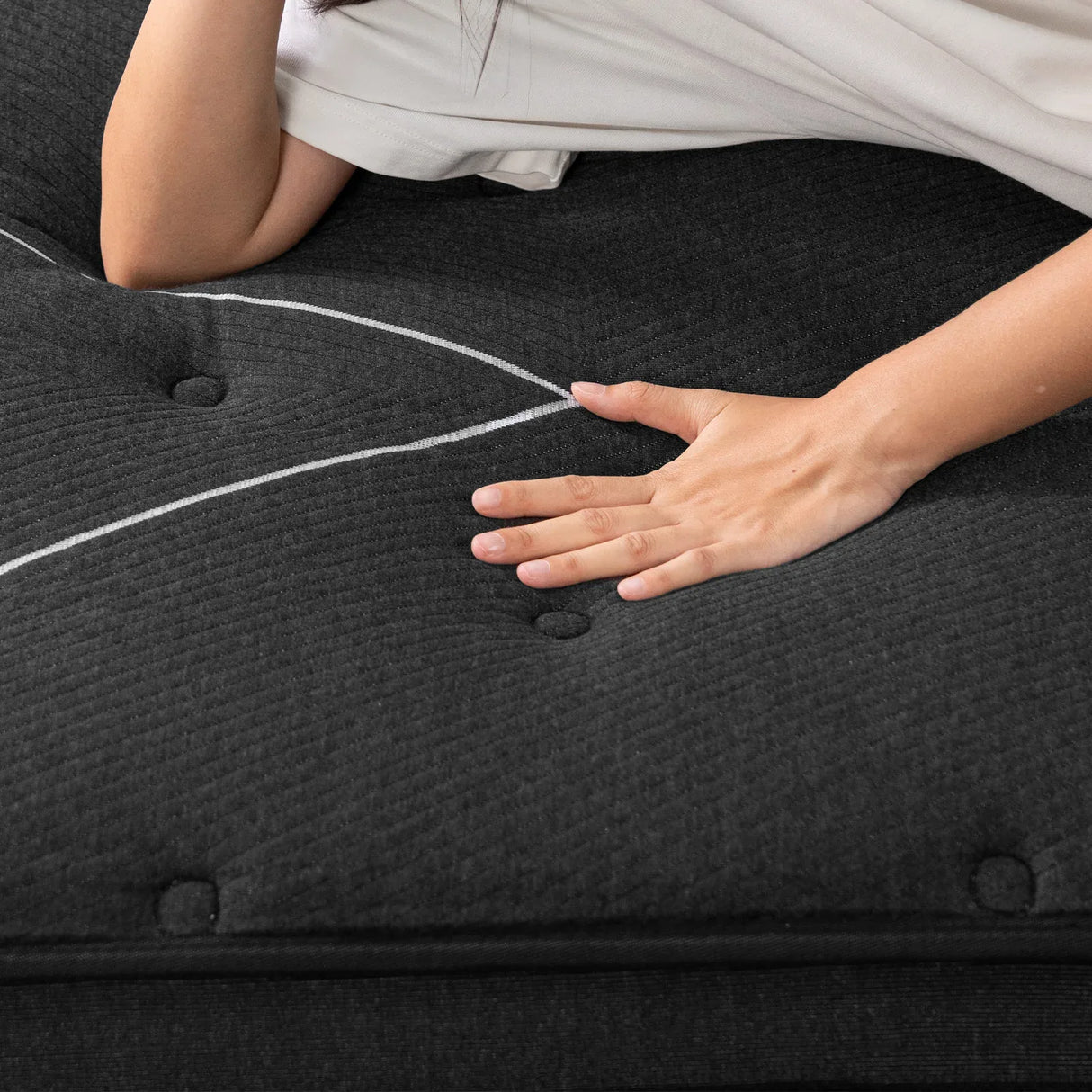 Medium 10-Inch Cooling Gel Hybrid Foam Pocket Spring Queen Mattress - Omega Lifestyles