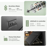 Modern Soft Faux Leather Power Recliner Chair - Omega Lifestyles