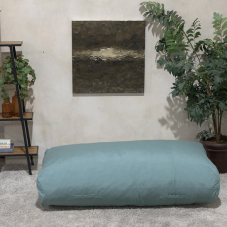 Teal Water Resistant Foam Filled Lounger Bean Bag - Omega Lifestyles