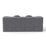 Convertible Plush Foam-Filled Soft Sleeper Sofa Bed With Pillows - Omega Lifestyles