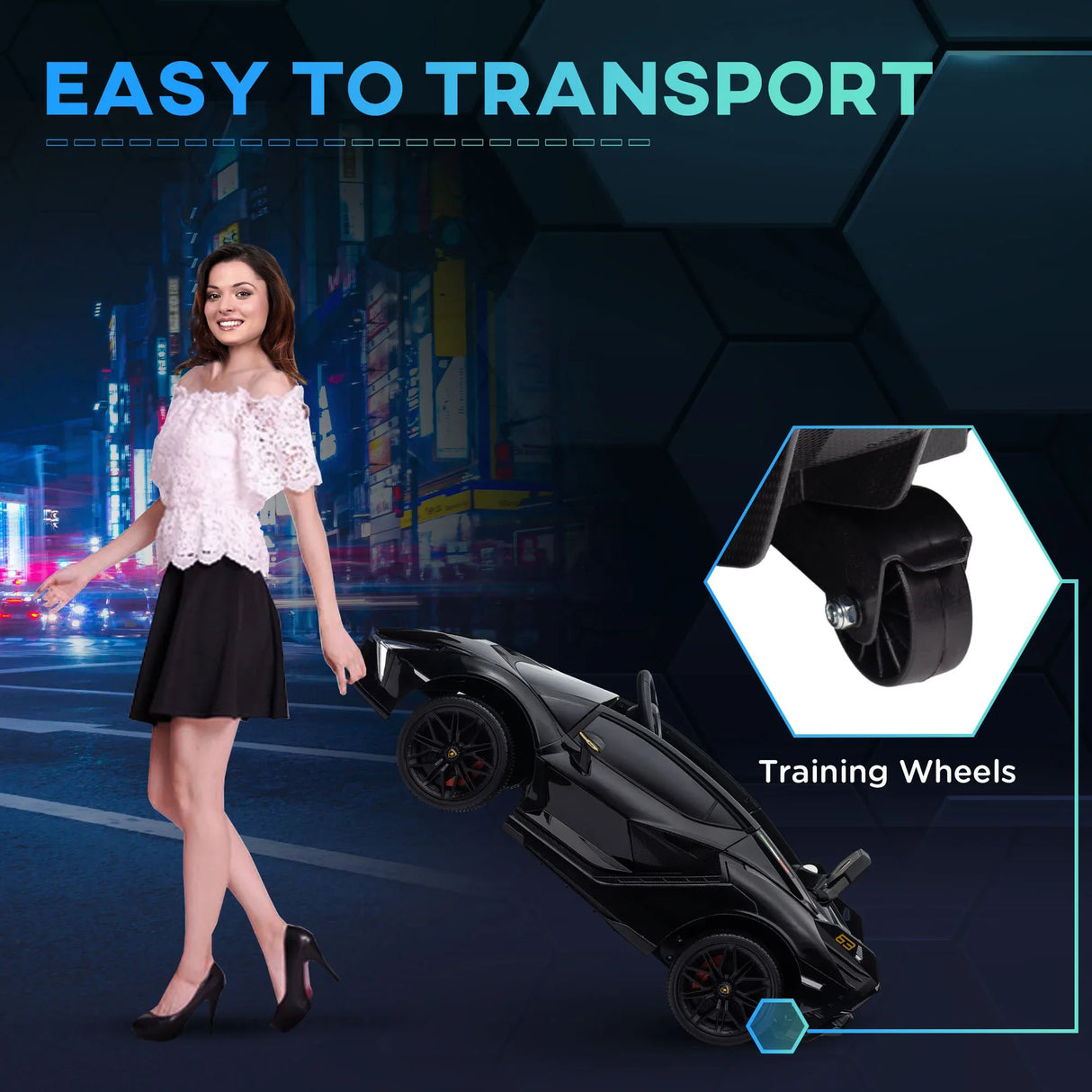 Lamborghini Licensed Battery Powered Kids Ride-On Car - Omega Lifestyles