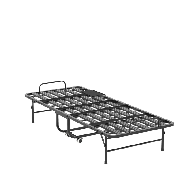 Twin Medium 5-Inch Memory Foam Folding Bed Frame - Omega Lifestyles