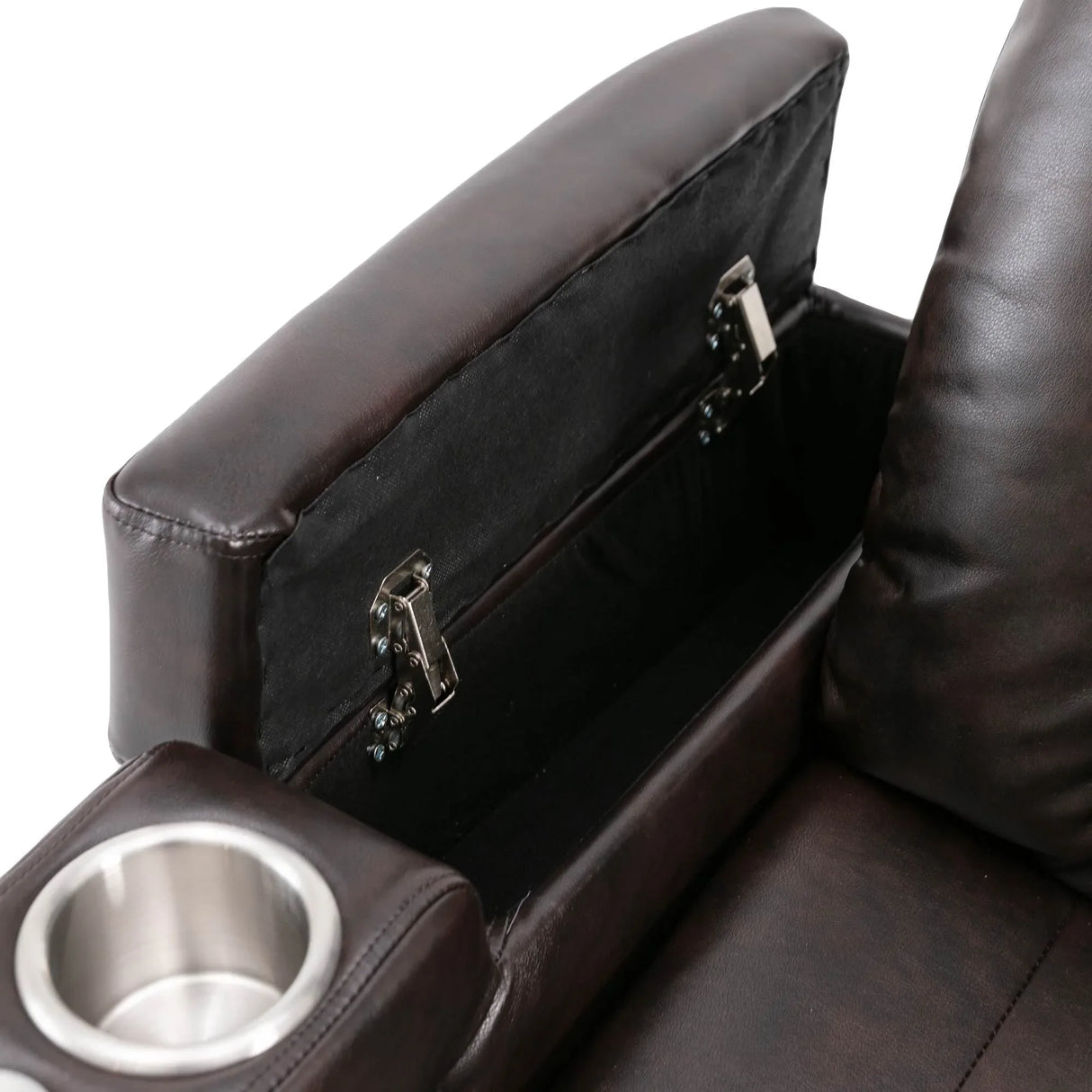 Electric Power Recliner Chair With Storage Cupholders Tray - Omega Lifestyles