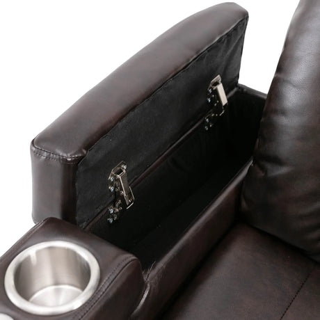 Electric Power Recliner Chair With Storage Cupholders Tray - Omega Lifestyles