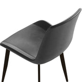 Modern PU Leather Ergonomic Dining Chairs Set of 4 - Omega Lifestyles