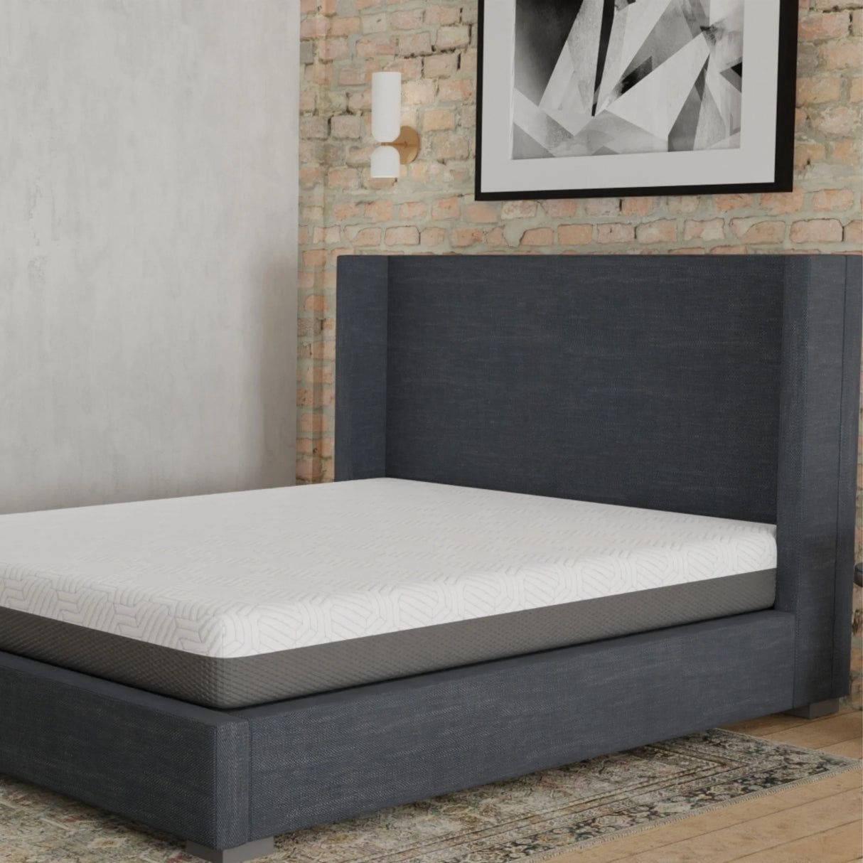 Full Medium 10-Inch Cooling Memory Foam Mattress - Omega Lifestyles