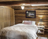 Midnight Moon Framed Paper Wall Art Decor - Omega Lifestyles