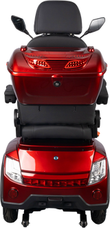 Heavy Duty 4 Wheel Red Mobility Scooter - Omega Lifestyles