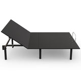 Queen Essential Adjustable Fabric Metal Base - Omega Lifestyles