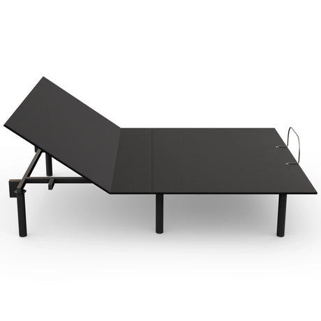 Queen Essential Adjustable Fabric Metal Base - Omega Lifestyles