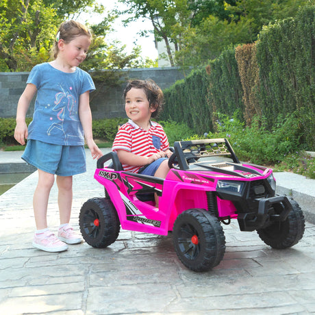 12V Kids Ride-On Mini UTV Electric Car With Safety Belt - Omega Lifestyles
