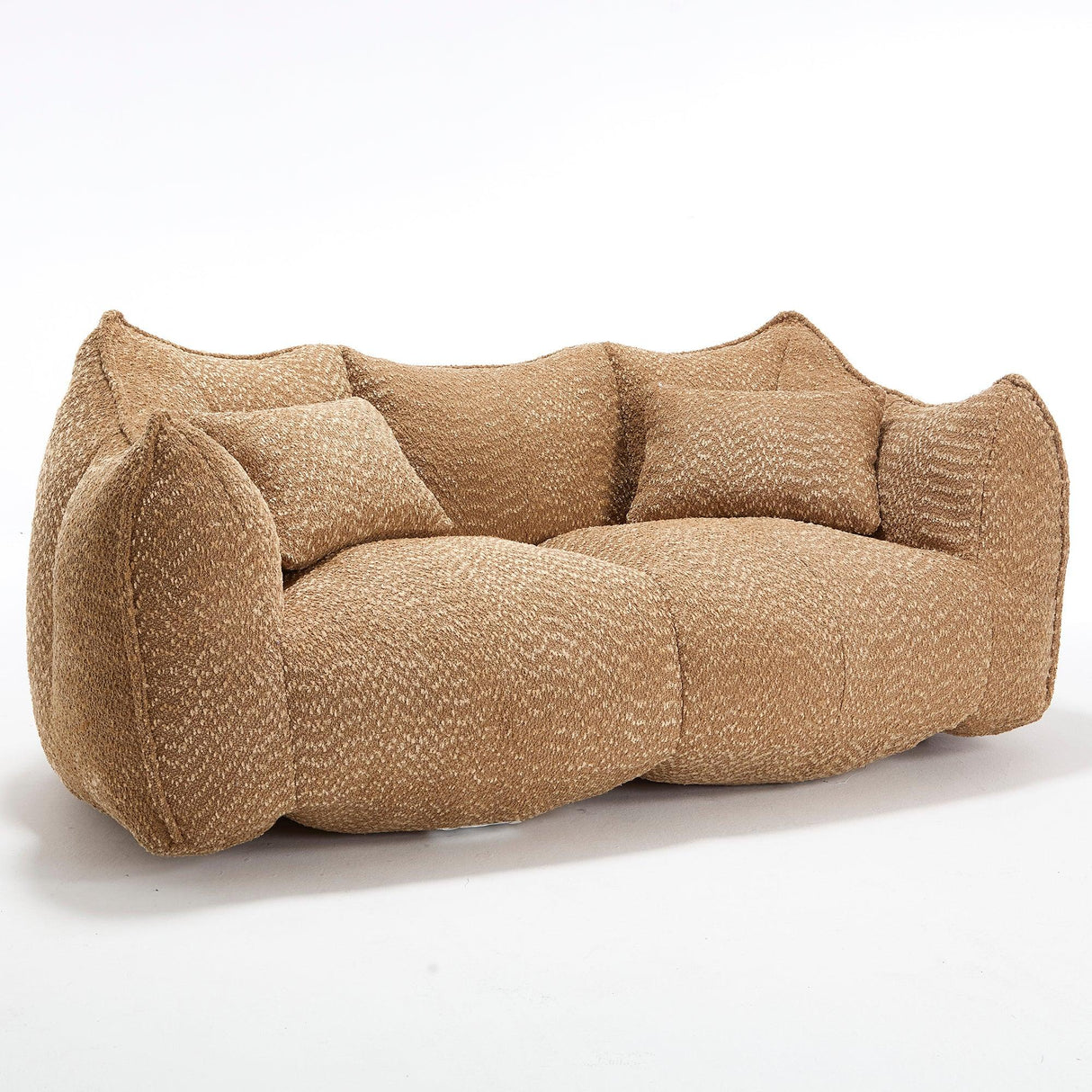 Dual Chenille Bean Bag Chair With High Resilience Foam - Omega Lifestyles
