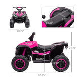 Electric Ride-On Kids ATV with Wear-Resistant Wheels - Omega Lifestyles