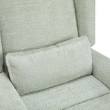 Power Boucle Upholstered 360-Degree Swivel Recliner Chair - Omega Lifestyles