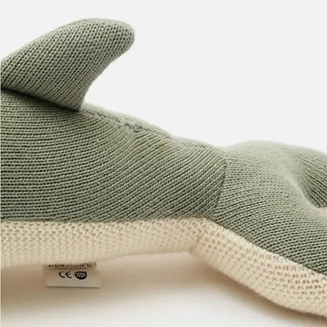 Hand-Knitted Cotton Stuffed Dolphin Soft Toy - Omega Lifestyles