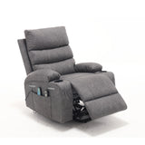 Electric Power Lift Recliner Chair With Massage Heat - Omega Lifestyles