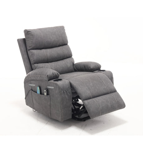 Electric Power Lift Recliner Chair With Massage Heat - Omega Lifestyles