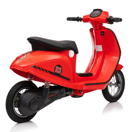 24-Inch 24V 250W Kids Electric Ride-On Motorcycle Bike - Omega Lifestyles