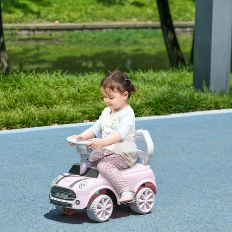 Toddler Ride-On Car With Horn And Steering Wheel - Omega Lifestyles