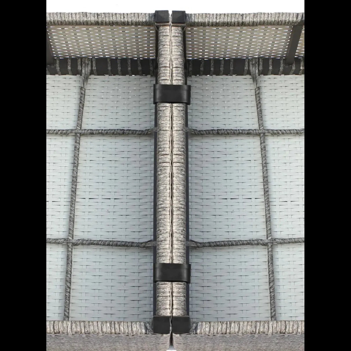 5-Piece Outdoor Weather-Resistant Wicker Sectional Seating Set - Omega Lifestyles