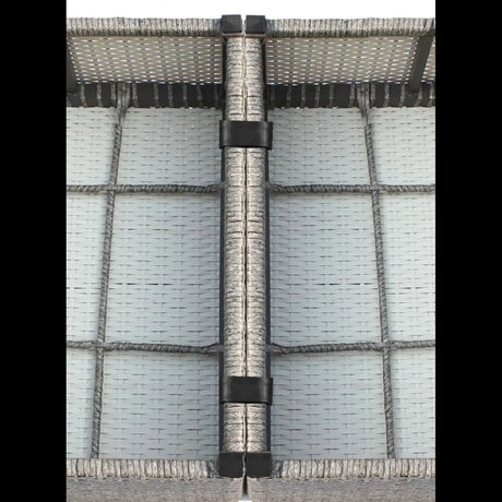 5-Piece Outdoor Weather-Resistant Wicker Sectional Seating Set - Omega Lifestyles