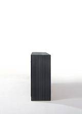 Black Synthetic Wood Modern Storage Dresser - Omega Lifestyles