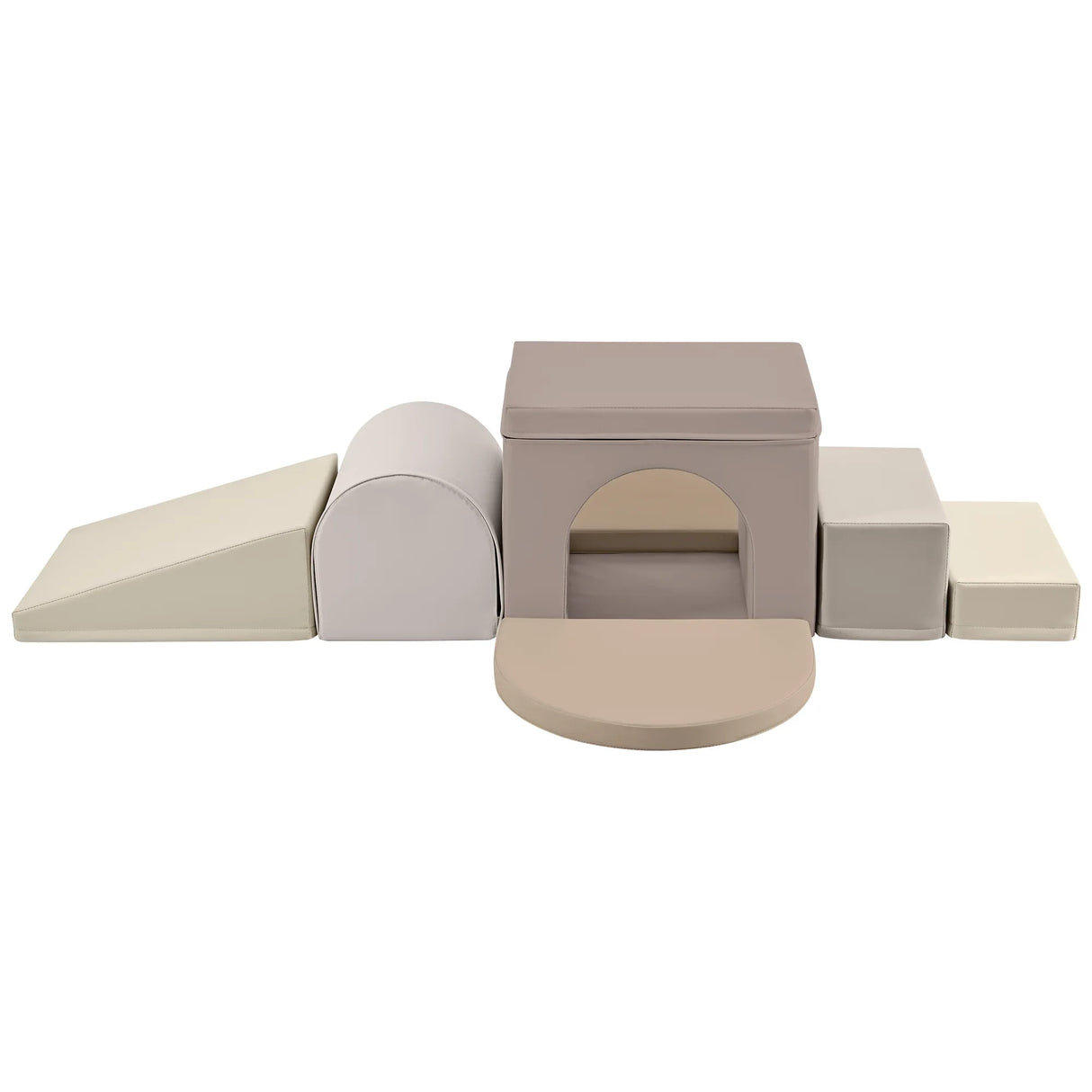 Colorful Soft Foam Climb and Crawl Playset for Toddlers - Omega Lifestyles