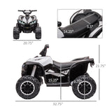 12V Kids Electric Ride-On ATV With Sound And Headlights - Omega Lifestyles
