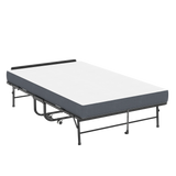 Twin Medium 5-Inch Memory Foam Folding Bed Frame - Omega Lifestyles