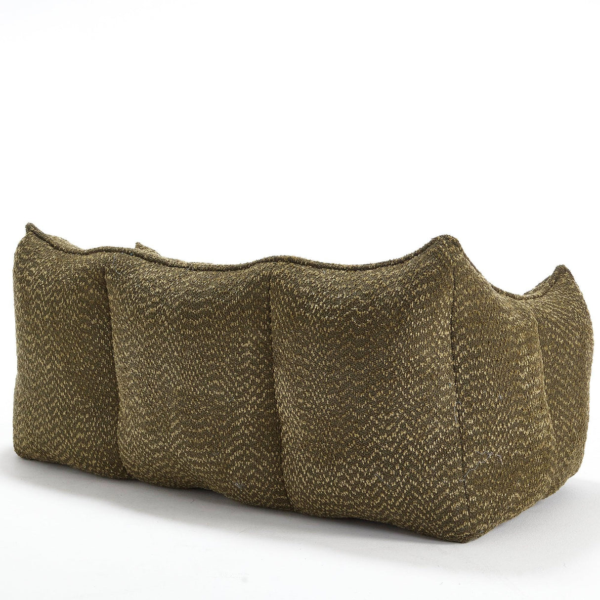 Dual Chenille Bean Bag Chair With High Resilience Foam Core - Omega Lifestyles