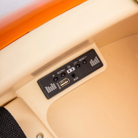 12V Kids Electric Ride-On Hamburger Car With Bluetooth - Omega Lifestyles