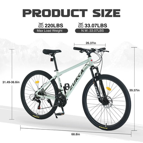 27.5-Inch 21-Speed Aluminum Alloy Mountain Bike - Omega Lifestyles