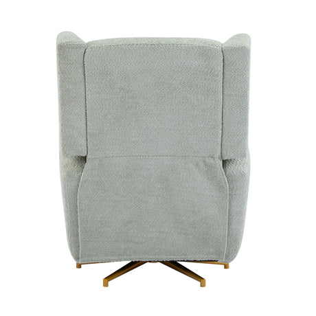 Power Boucle Upholstered 360-Degree Swivel Recliner Chair - Omega Lifestyles