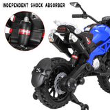 12V Kids Electric Ride-On Motorcycle With Training Wheels - Omega Lifestyles