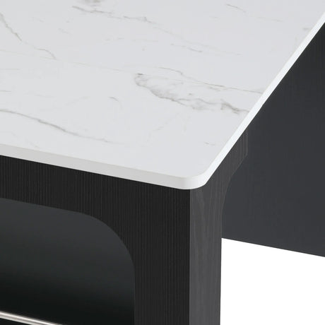 Extendable Dining Table Kitchen Island With Storage - Omega Lifestyles