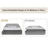 Full Over Twin Metal Bunk Bed With Desk Charging Station - Omega Lifestyles