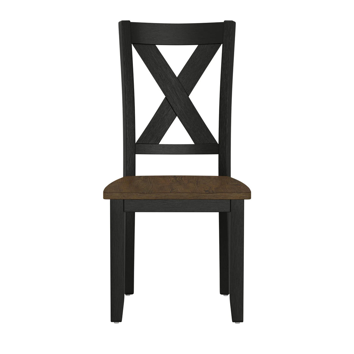 Brown Wood 6-Piece Contemporary Dining Table Set - Omega Lifestyles