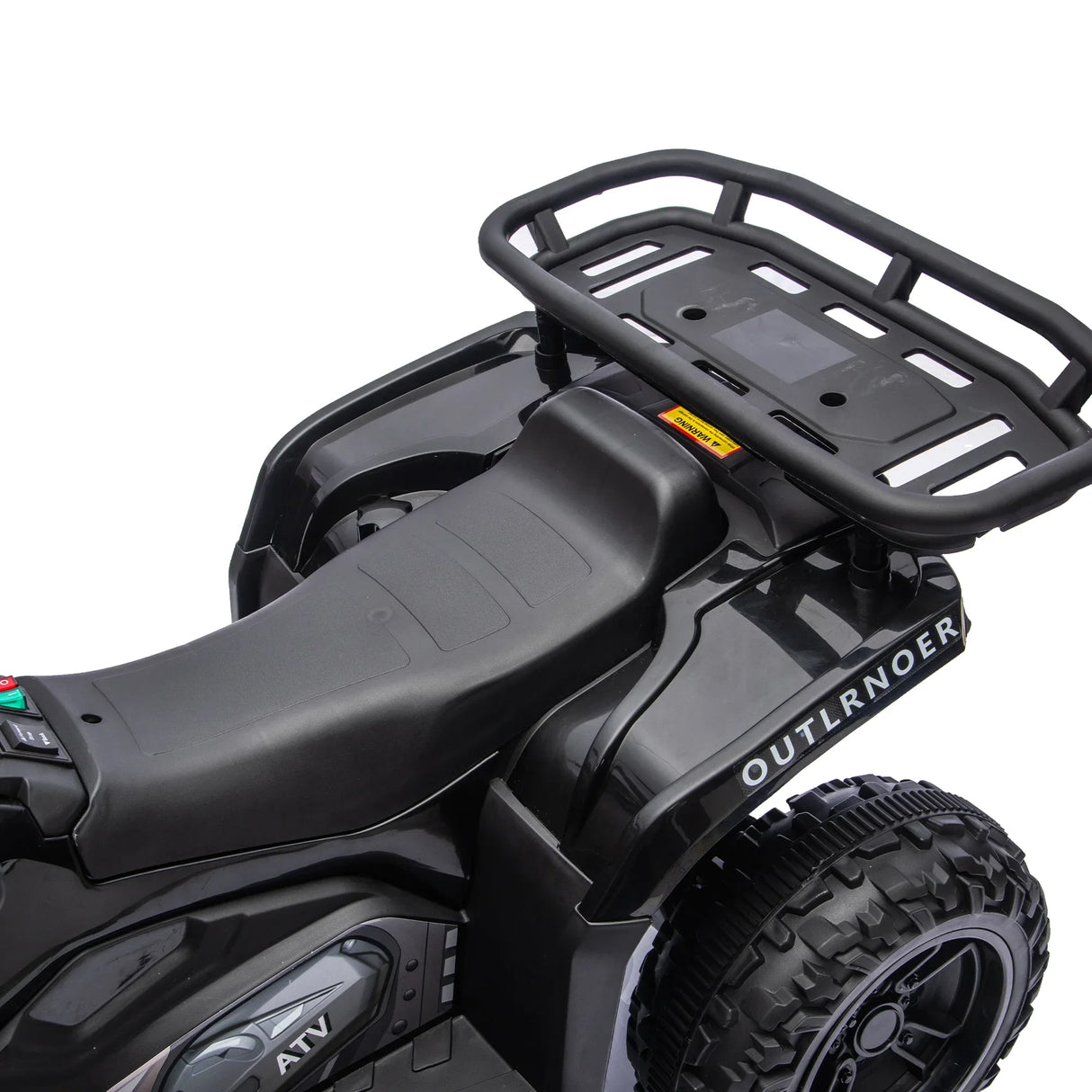 24V High-Power Kids Ride-On ATV With Storage Racks - Omega Lifestyles