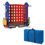 4-in-1 Adjustable Height Indoor Outdoor Giant Game Set - Omega Lifestyles