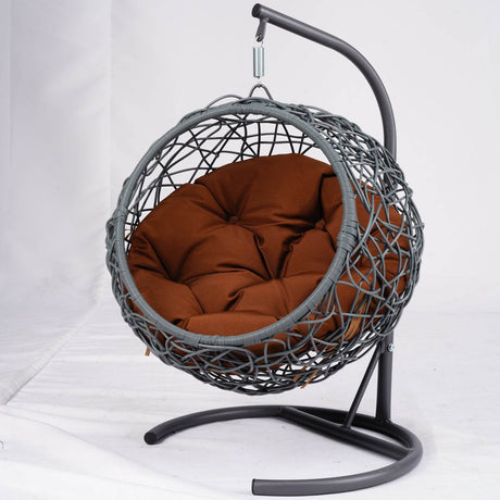 Indoor Hanging Cat Hammock Bed With Stand And Cushion - Sleep Galleria