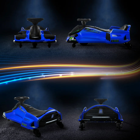 Electric Kid Drift Go Kart With Music And Lights - Omega Lifestyles