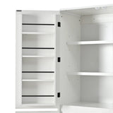Modern Curved Design Kitchen Pantry Cabinet With Drawer - Omega Lifestyles